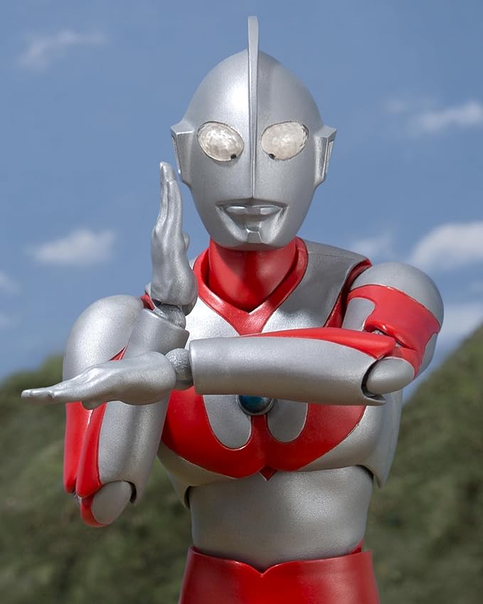 TAMASHII NATIONS - Ultraman - Ultraman (Reissue), Bandai Spirits S.H.Figuarts Action Figure - Figurio