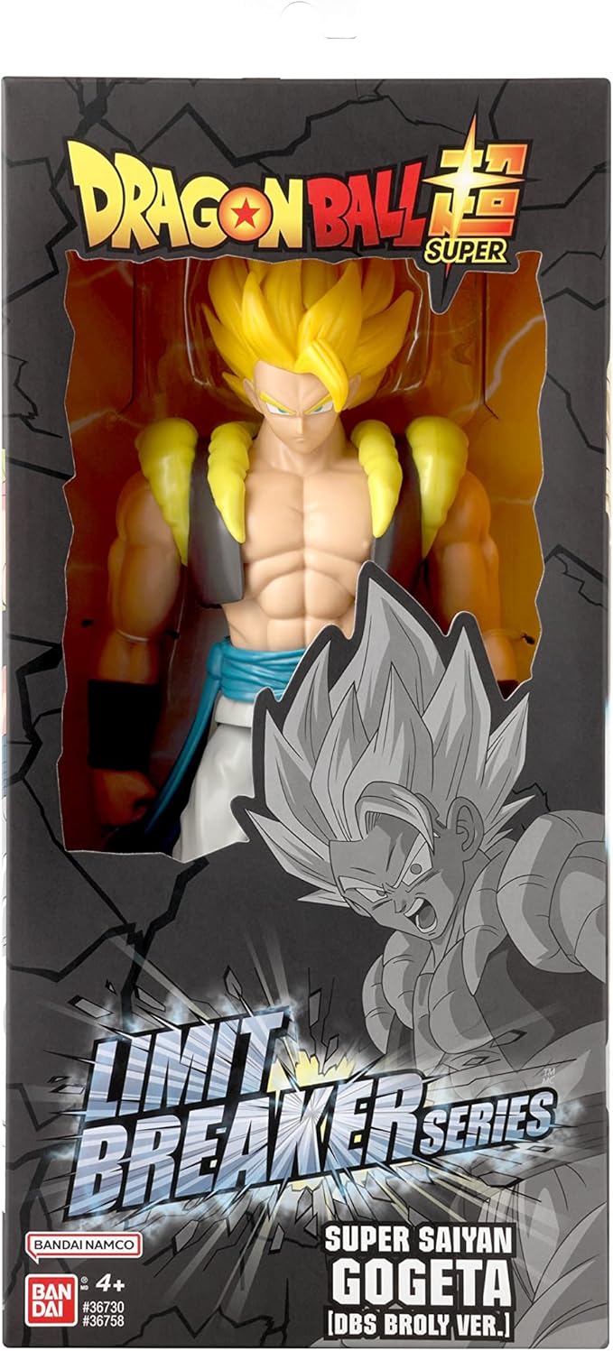 Dragon Ball Super Limit Breaker Super Saiyan Gogeta 12" Action Figure - Figurio