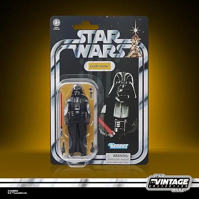 STAR WARS The Vintage Collection Darth Vader, A New Hope 3.75 Inch Collectible Action Figure - Figurio