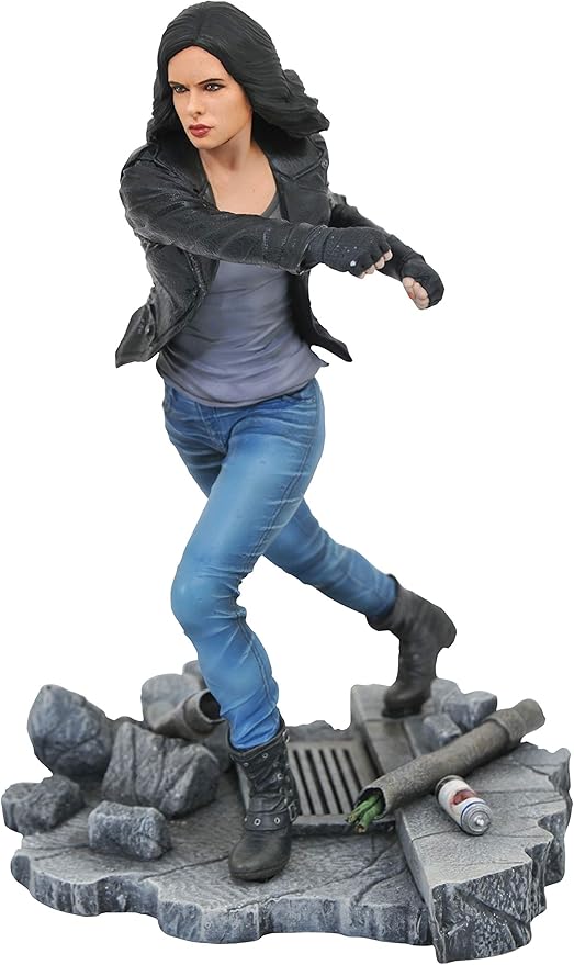 DIAMOND SELECT TOYS FEB178004 Select Toys Marvel Gallery: Netflix Defenders Jessica Jones PVC Figure, Multicolor - Figurio