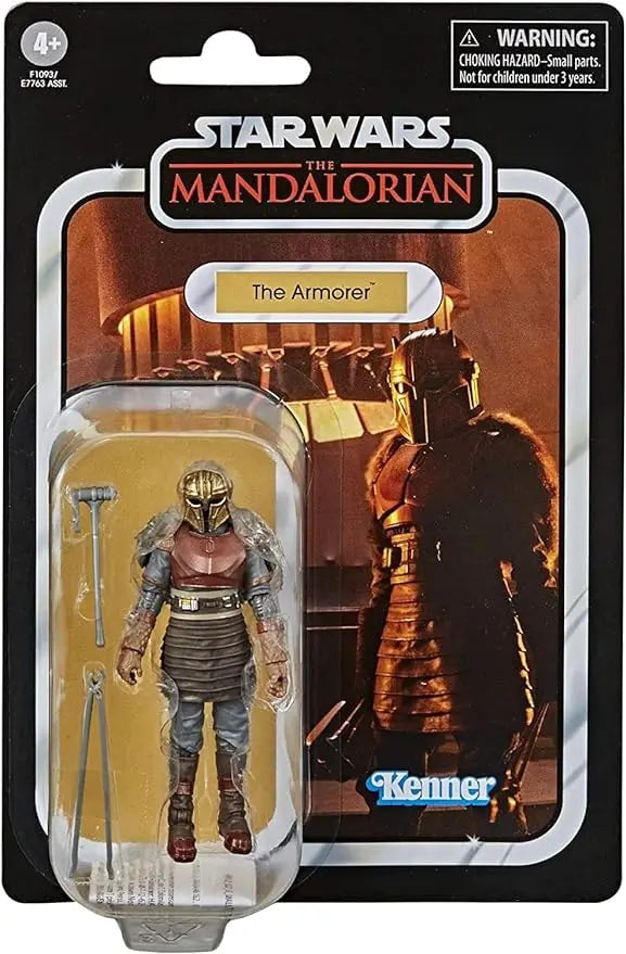 STAR WARS The Vintage Collection The Armorer Toy, 3.75-Inch-Scale The Mandalorian Action Figure, Toys for Kids Ages 4 and Up, Brown - Figurio