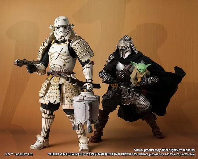 TAMASHII NATIONS - Star Wars: The Mandalorian - Ashigaru Stormtrooper (Remnant), Bandai Spirits Meisho Movie Realization Action Figure - Figurio