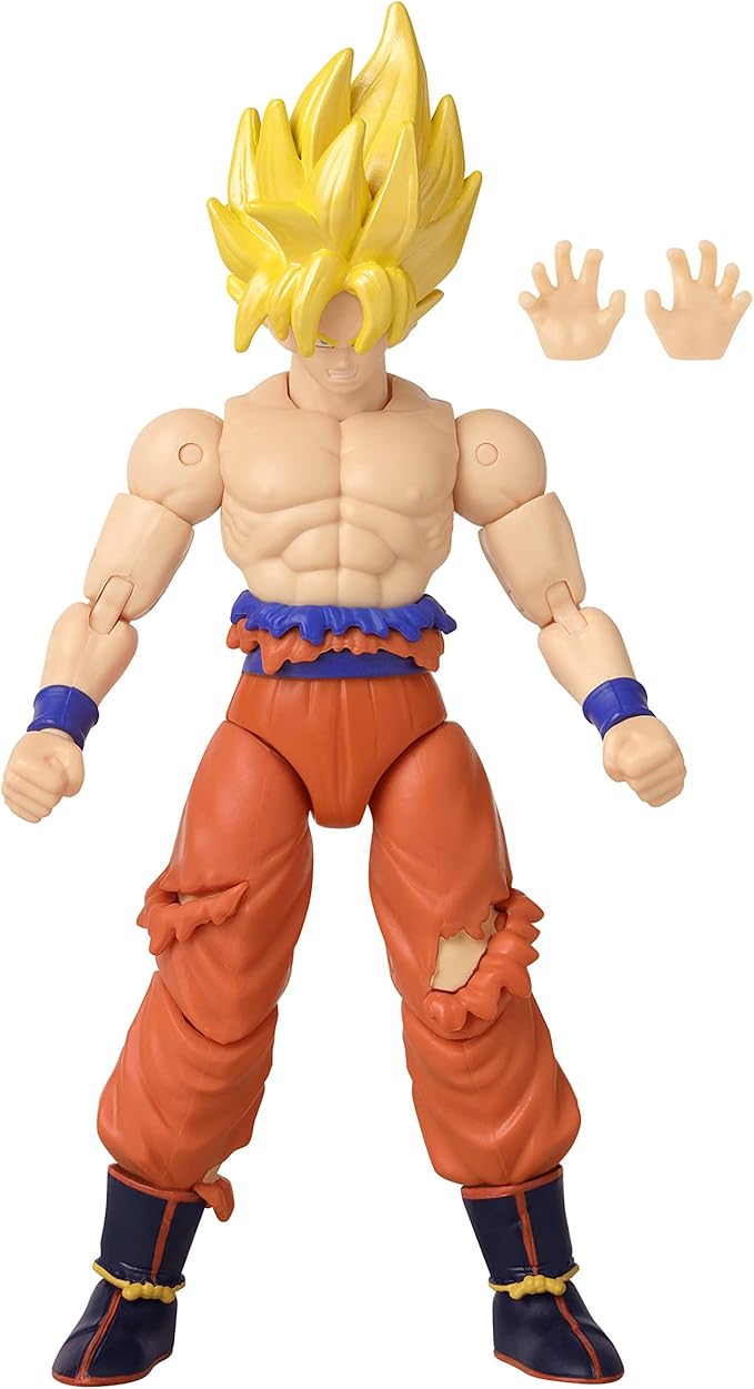 Dragon Stars Series - Dragon Ball Super - Super Saiyan Goku (Battle Damage Ver.) vs Super Saiyan Broly Battle Pack Action Figure Set - Figurio