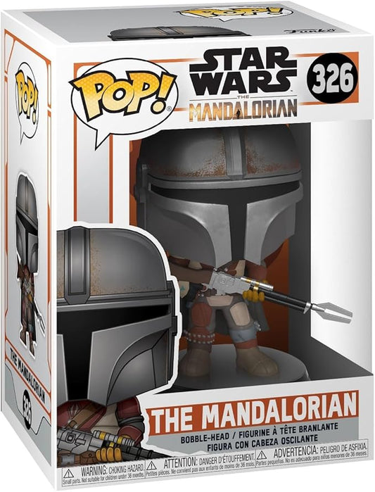 Funko Pop! Star Wars: The Mandalorian - The Mandalorian Vinyl Bobblehead - Figurio