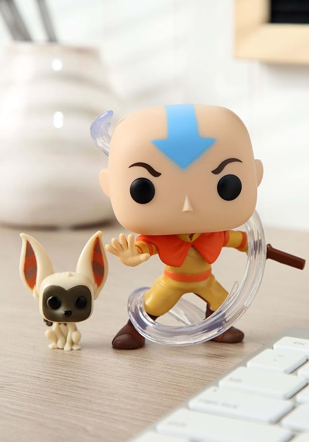 Funko Pop! Animation: Avatar - Aang with Momo - Figurio