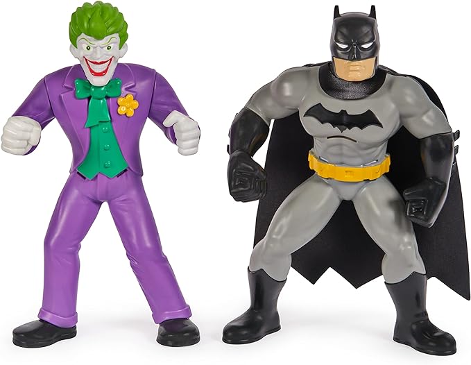 Swimways DC Batman Floatin' Figures, Swimming Pool Accessories & Kids Pool Toys, Batman Party Supplies & Water Toys for Kids Aged 3 & Up, Batman & Joker 2-Pack - Figurio