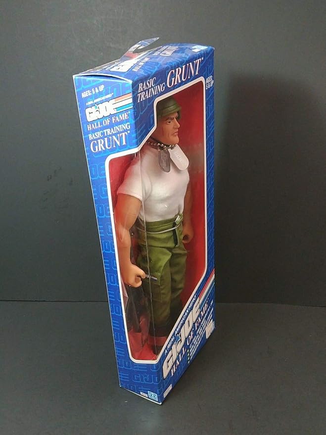 G.I. Joe Basic Training Grunt 12" Action Figure Hall of Fame - Figurio