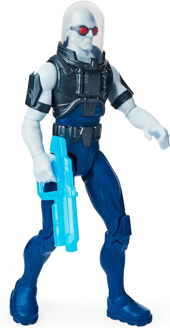 Batman 12-Inch Mr. Freeze Action Figure with Blaster Accessory, Kids Toys for Boys Aged 3 and up - Figurio