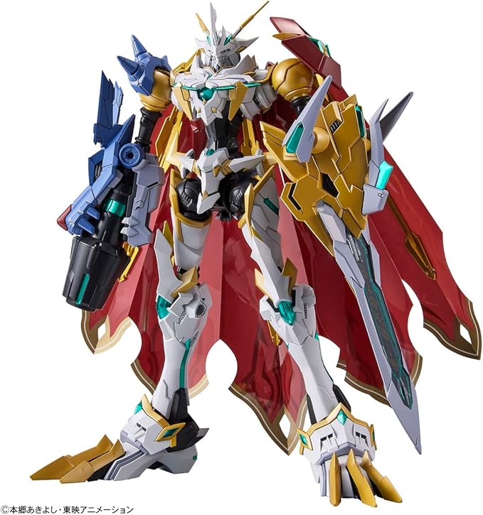 Bandai Hobby - Digimon - Omegamon X-Antibody, Bandai Spirits Figure-Rise Standard Amplified Model Kit - Figurio