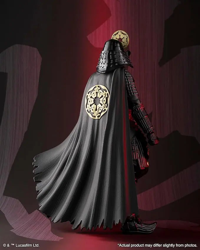 TAMASHII NATIONS - Star Wars: Obi-Wan Kenobi - Samurai Taisho Darth Vader (Vengeful Spirit), Bandai Spirits Meisho Movie Realization Action Figure - Figurio