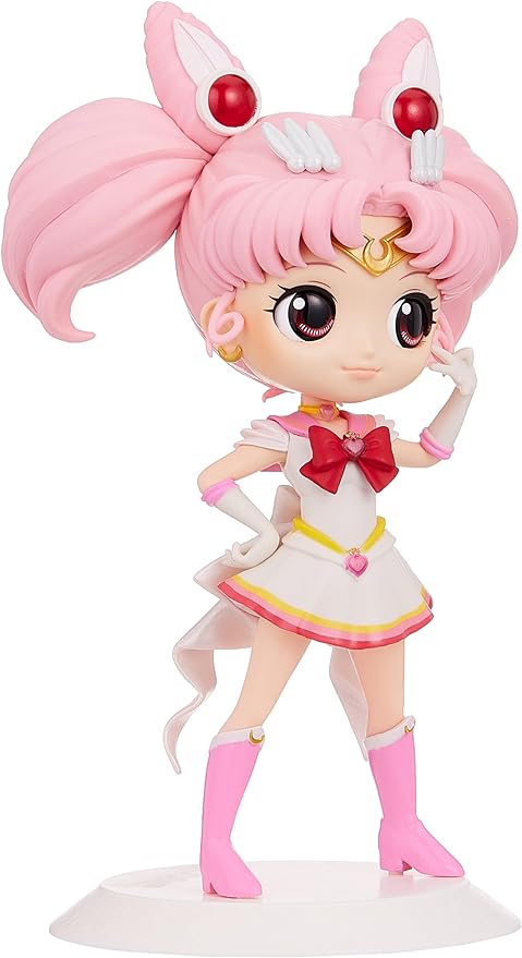 Banpresto 16622 Pretty Guardian Eternal - The Movie - Q posket - Super Sailor Chibi Moon (ver.A) Repeat Figure - Figurio