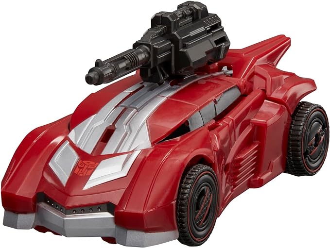 Transformers Toys Studio Series Deluxe War for Cybertron 07 Gamer Edition Sideswipe, 4.5-inch Converting Action Figure, 8+ - Figurio