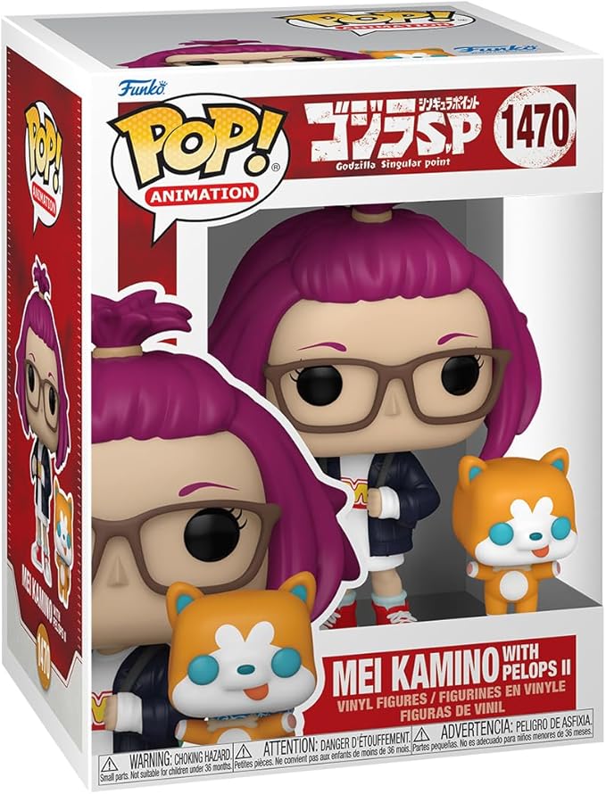 Funko Pop! & Buddy: Godzilla Singular Point - Mei Kamino with Pelops II - Figurio