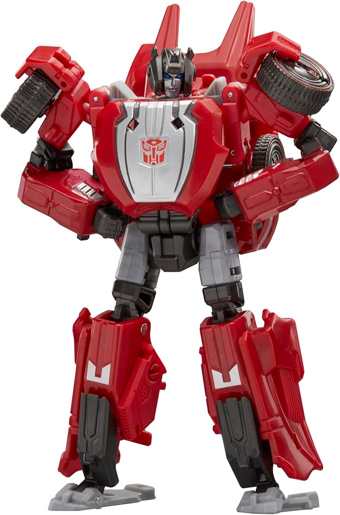 Transformers Toys Studio Series Deluxe War for Cybertron 07 Gamer Edition Sideswipe, 4.5-inch Converting Action Figure, 8+ - Figurio