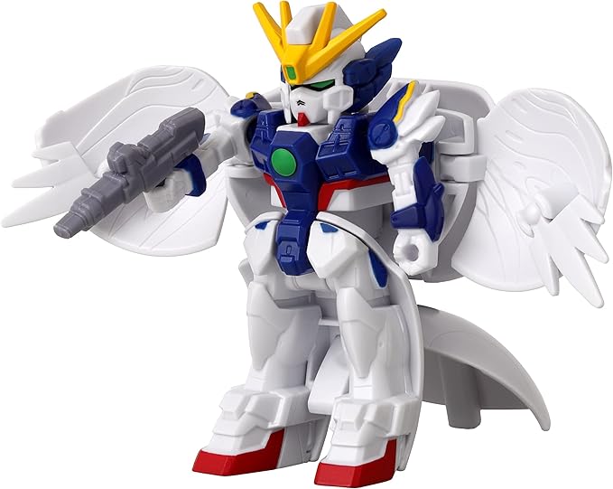 Bandai Namco - Gundam - Wing Gundam Zero (EW), Mobile Change HARO 3.5" Action Figure - Figurio