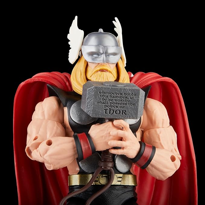 Marvel Legends Series Thor vs Destroyer, Avengers 60th Anniversary Collectible 6-Inch Action Figures, 5 Accessories - Figurio