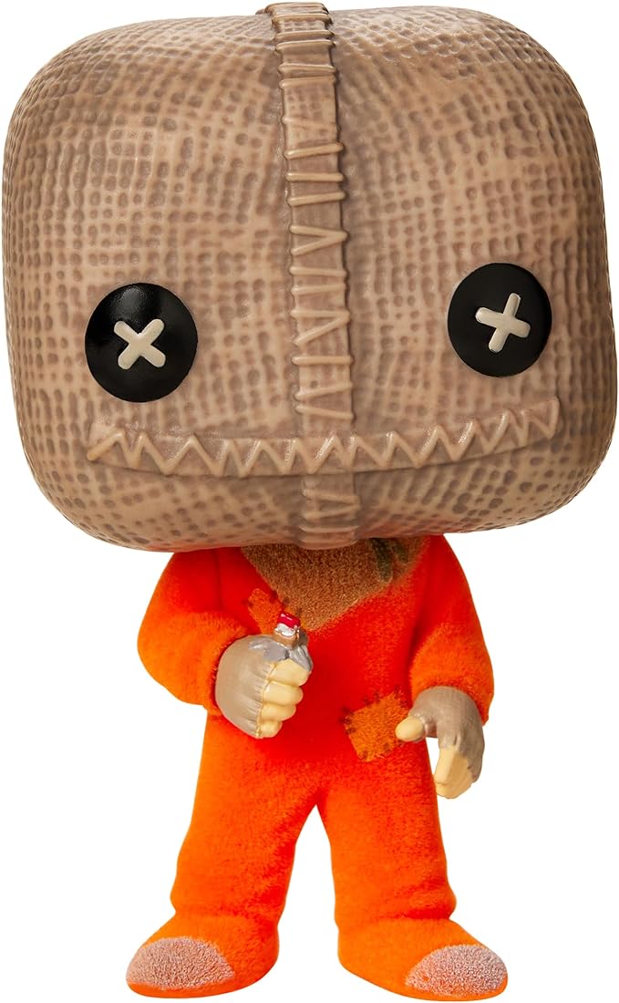 Funko Spirit Halloween Trick 'r Treat Sam with Razor Flocked POP! Figure | Horror Collectible - Figurio