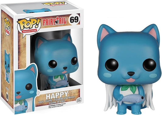 Funko POP Anime: Fairy Tail Happy Action Figure - Figurio