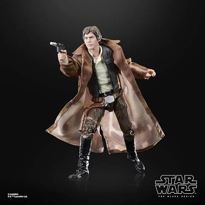 STAR WARS The Black Series Han Solo, Return of The Jedi 40th Anniversary 6-Inch Collectible Action Figures, Ages 4 and Up - Figurio