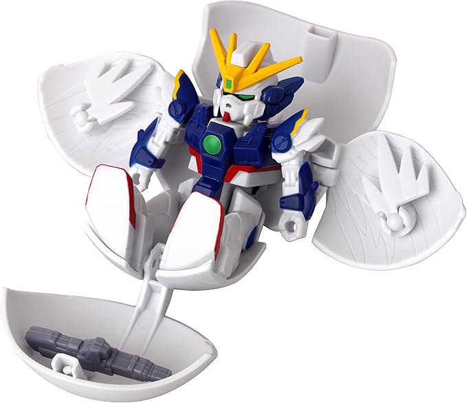 Bandai Namco - Gundam - Wing Gundam Zero (EW), Mobile Change HARO 3.5" Action Figure - Figurio