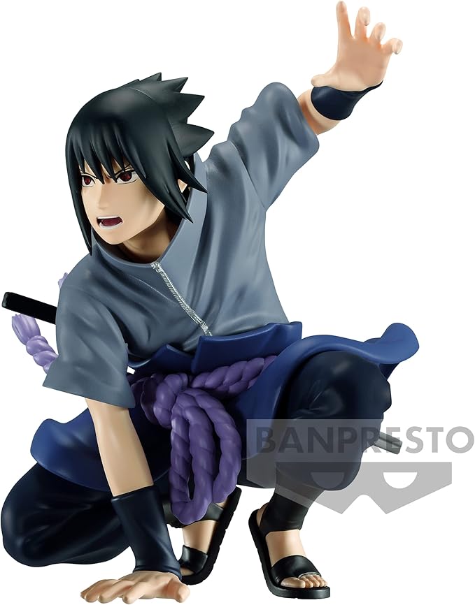 Banpresto - Naruto Shippuden - Uchiha Sasuke, Bandai Spirits Panel Spectacle Figure - Figurio