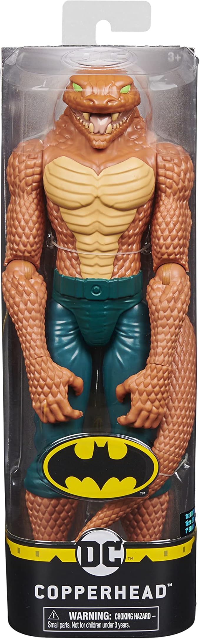 DC Comics Batman 12-inch Copperhead Action Figure, for Kids Aged 3 and up - Figurio