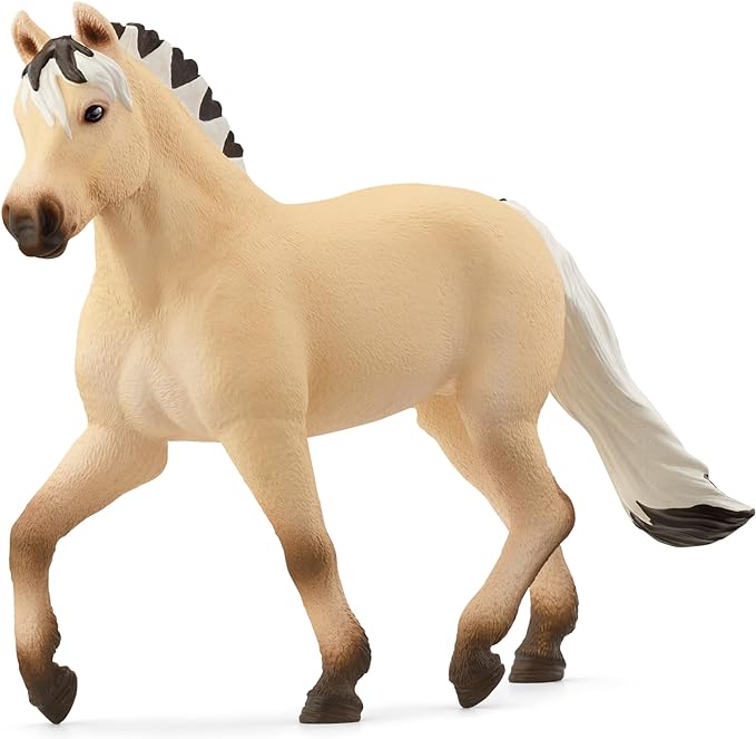 Schleich Horse Club New 2024 Horse Animal Toy Norwegian Fjord Horse Mare Figurine - Figurio