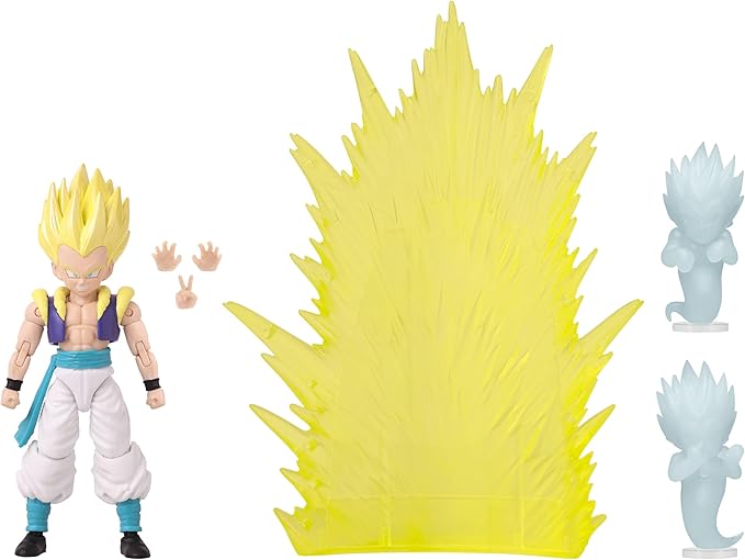 Dragon Ball Super - Dragon Stars - Super Saiyan Gotenks Power Up Pack Action Figure Set - Figurio