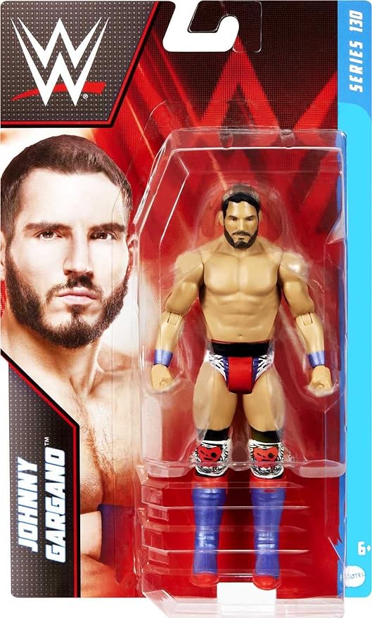 Mattel WWE Johnny Gargano Basic Action Figure, Posable 6-inch Collectible for Ages 6 Years Old & Up - Figurio