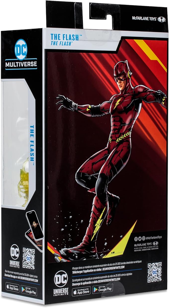 McFarlane - DC Multiverse - The Flash Movie 7" Action Figure - The Flash Batman Costume - Figurio