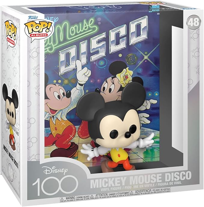 Funko Pop! Albums: Disney 100 - Mickey Mouse Disco - Figurio