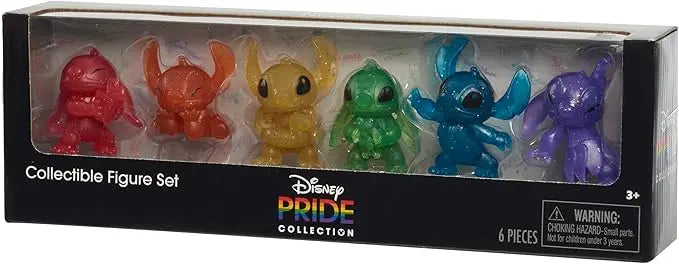 Disney Stitch Pride Collectible Figure Set, 2.5-inch Collectible Figurines, Pretend Play, Kids Toys for Ages 3 Up by Just Play - Figurio