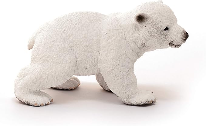 Schleich Polar Bear Cub, Walking (14708) - Figurio