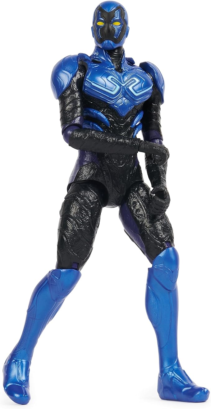 DC Comics, Hero-Mode Blue Beetle Action Figure, 12-inch, Easy to Pose, Blue Beetle Movie Collectible Superhero Kids Toys for Boys & Girls, Ages 3+ - Figurio