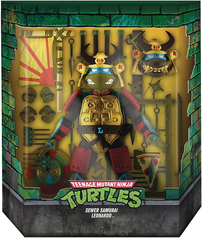 Teenage Mutant Ninja Turtles Ultimates: Leo The Sewer Samurai Action Figure - Figurio