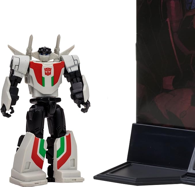 McFarlane Toys - Transformers Page Punchers 2pk Bumblebee and Wheeljack 3in Action Figures with 2 Comics - Figurio