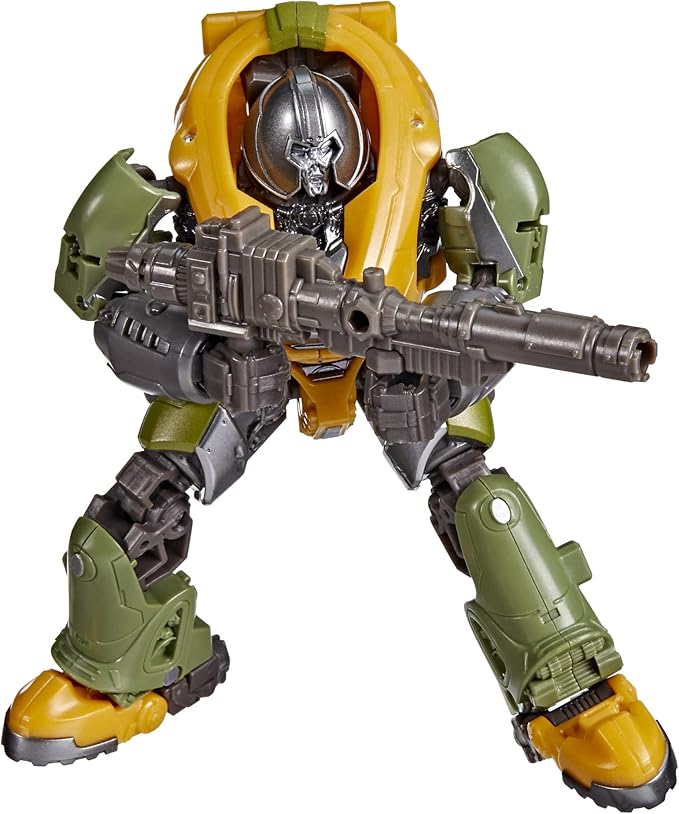 Transformers Toys Studio Series 80 Deluxe Class Bumblebee Brawn Action Figure - Ages 8 and Up, 4.5-inch - Figurio