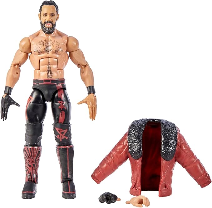 Mattel WWE Elite Collection Seth Rollins 6-inch Posable Action Figure - Figurio