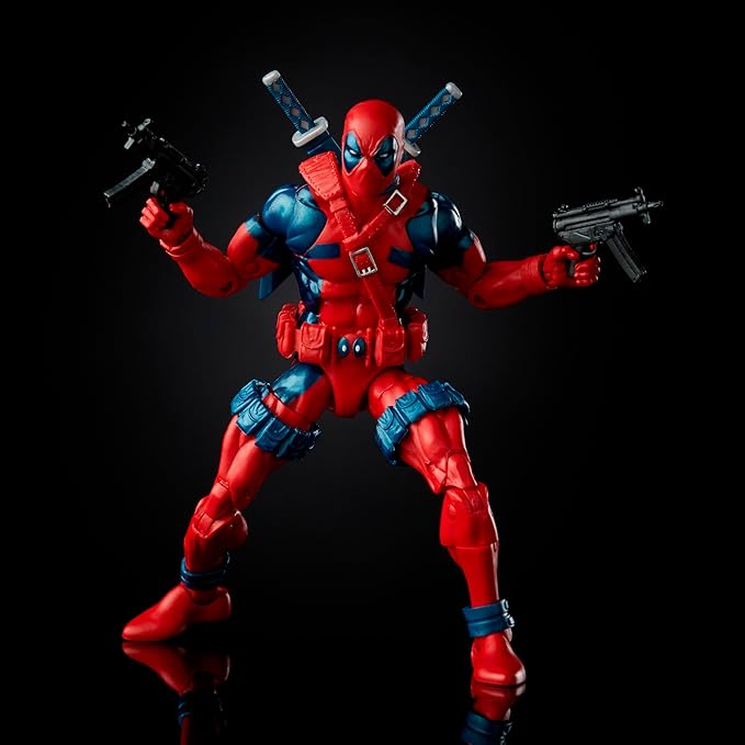 Marvel Legends Series Deadpool, Marvel Comics Uncanny X-Men X-Force Retro Collectible 6 Inch Action Figure for Adults Ages 14 and Up - Figurio