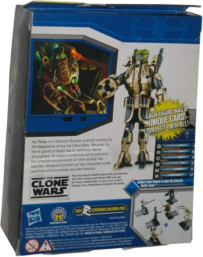 Star Wars Clone Wars Exclusive Action Figure Kul Teska - Figurio