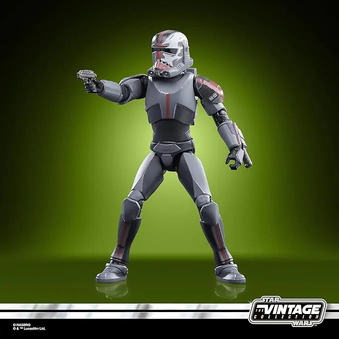 STAR WARS The Vintage Collection Hunter The Bad Batch 3.75-Inch Collectible Action Figures, Ages 4 and Up - Figurio