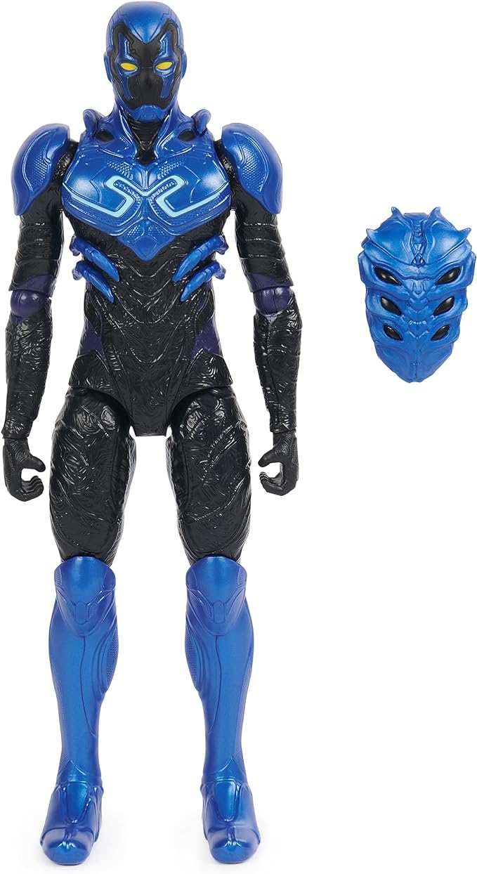 DC Comics, Hero-Mode Blue Beetle Action Figure, 12-inch, Easy to Pose, Blue Beetle Movie Collectible Superhero Kids Toys for Boys & Girls, Ages 3+ - Figurio