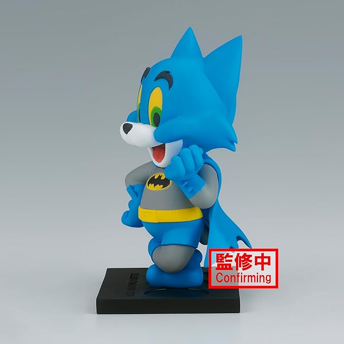 Banpresto - Tom and Jerry - WB 100th Anniversary - Tom (Tom and Jerry as Batman) (ver. A), Bandai Spirits Figure - Figurio