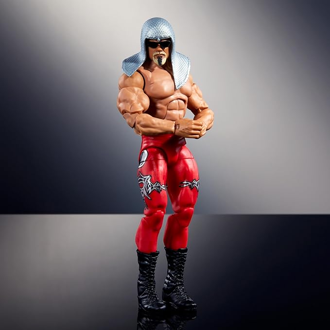 Mattel WWE Elite Action Figure & Accessories, 6-inch Collectible Scott Steiner with 25 Articulation Points, Life-Like Look & Swappable Hands - Figurio