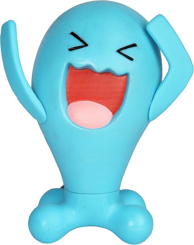 Pokemon Action Figure, 3" Inch Wobbuffet - Figurio