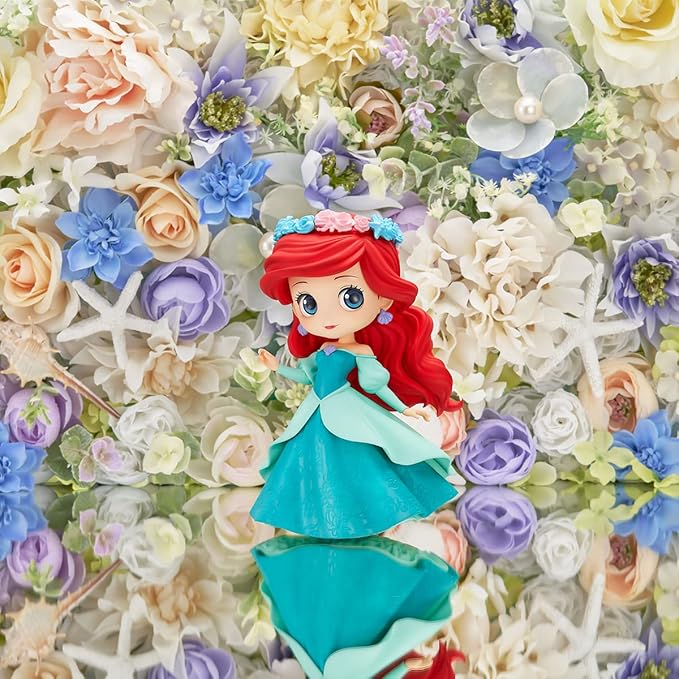 Banpresto - Disney Characters - Flower Style - Ariel (ver. A), Bandai Spirits Q Posket Figure - Figurio