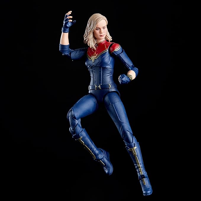 Marvel Legends Series Captain Marvel, The Marvels 6-Inch Collectible Action Figures, Toys for Ages 4 and Up - Figurio