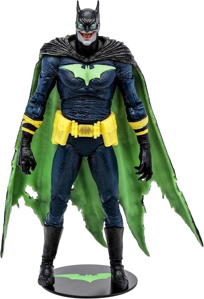 McFarlane Toys - DC Multiverse Batman of Earth -22 Infected Glow in The Dark Edition 7in Action Figure, Gold Label, Amazon Exclusive - Figurio