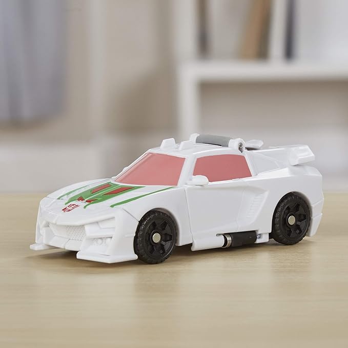 Transformers Bumblebee Cyberverse Adventures Action Attackers: 1-Step Wheeljack Action Figure, Gravity Cannon Action Attack Move, 4.25-inch - Figurio