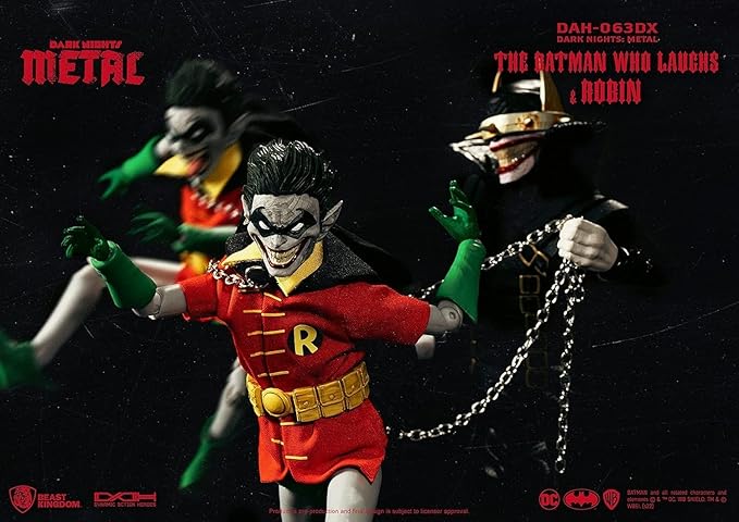 FCBD 2023 Dark Nights Metal: The Batman Who Laughs with Robins DAH-063 DX Action Figure - Figurio